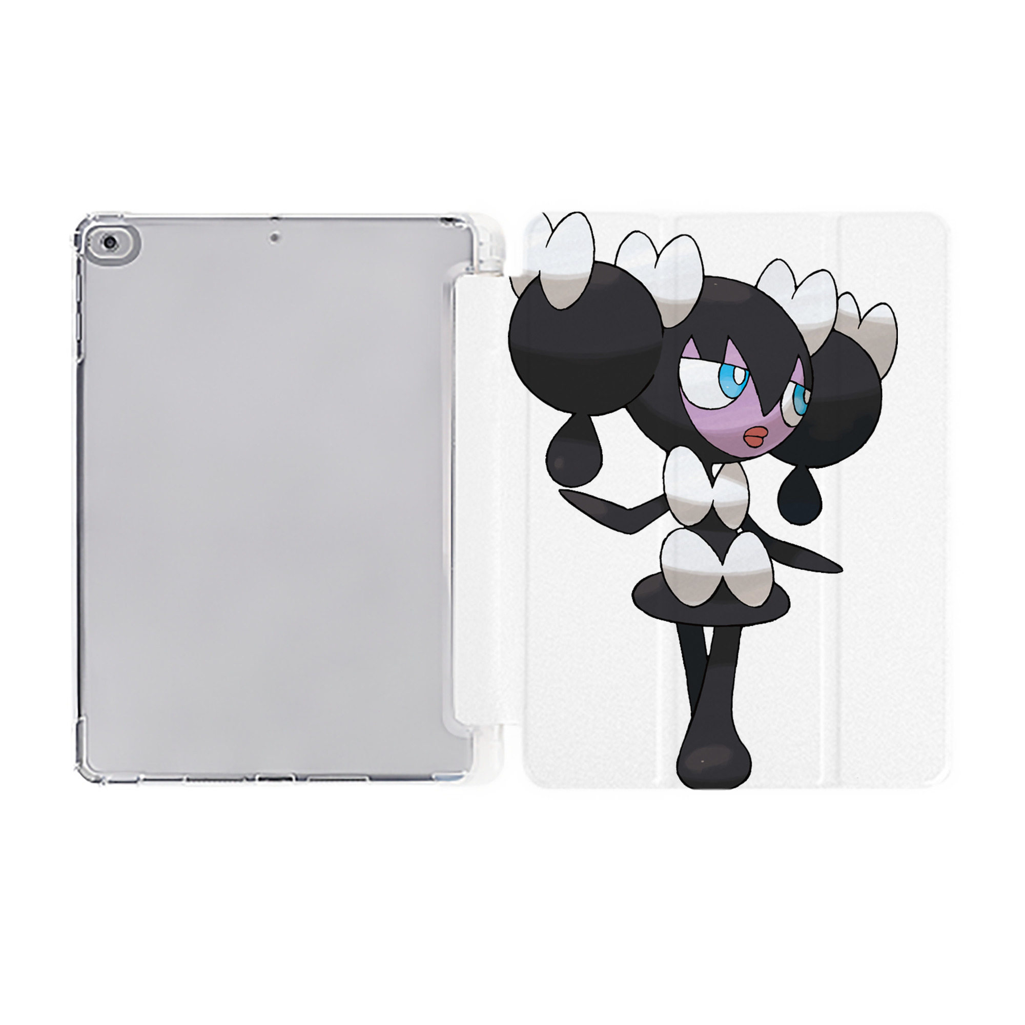 （画像用） ポケットモンスター Pokémon IPad ケース ペン収納付き 三つ折りスタンド PUレザー×シリコン 対応機種9.5/10.5/10.9インチ